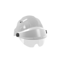CASQUE "ORIZON" GRIS VISIERE GRISE AVEC LUNETTE