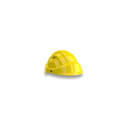 CASQUE "ORIZON" JAUNE VISIERE JAUNE
