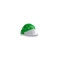 CASQUE "ORIZON" VERT VISIERE GRISE