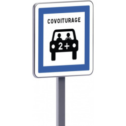 CE52 500X500 C2 panneaux signalant une aire ou parking covoiturage