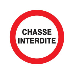 CHASSE INTERDIT D.420mm