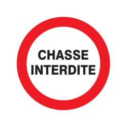 CHASSE INTERDITE D.80mm
