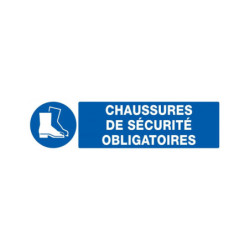CHAUSSURES DE SECURITE OBLIGATOIRES 330x200mm