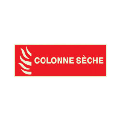 COLONNE SECHE LUMINESCENT 330x200mm