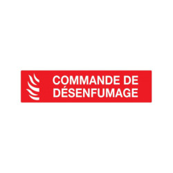 COmmANDE DE DESENFUMAGE 330x200mm