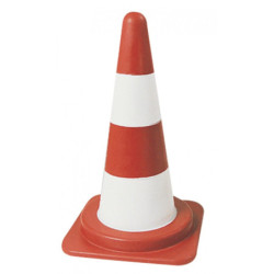 CONE TOUT CAOUTCHOUC 75CM 4KG