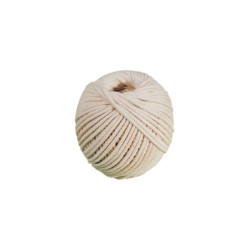 CORDEAU COTON TRESSE 25M FIL 2,5MM