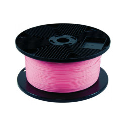 CORDEAU POLYPRO TRESSE ROSE FLUO 100M FIL 1,5MM