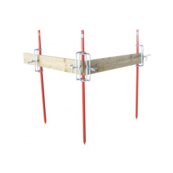 COULISSEAU SIMPLE POUR PIQUET D'IMPLANTATION