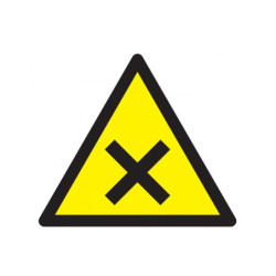 DANGER MATIERES NOCIVES OU IRRITANTES 330x75mm