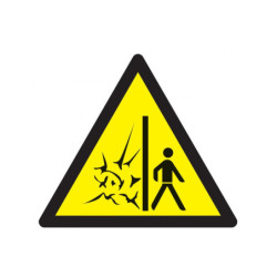 DANGER PROTECTION BIOLOGIQUE 100x100x100mm