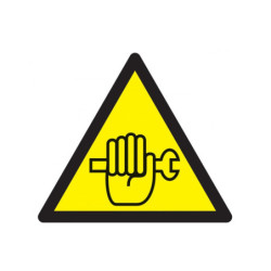 DANGER TRAVAUX DE MAINTENANCE EN COURS 300x300x300mm