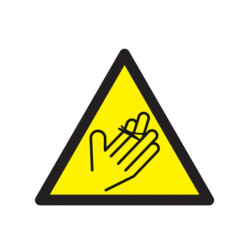 DANGER, ATTENTION A VOS MAINS 100x100x100mm