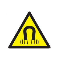 DANGER, CHAMP MAGNETIQUE 300x300x300mm