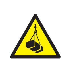 DANGER, CHARGES SUSPENDUES 330x200mm