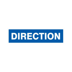 DIRECTION 330x120mm
