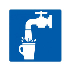 EAU POTABLE 200x200mm