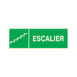 ESCALIER LUMINESCENT 330x200mm
