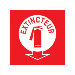 EXTINCTEUR 200x200mm