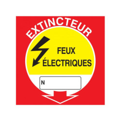 EXTINCTEUR FEUX ELECTRIQUES...