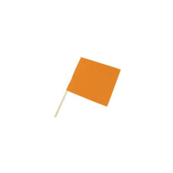 FANION ORANGE FLUO 40X50CM
