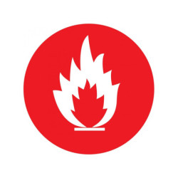 FLAmmE INTERDITE D.300mm