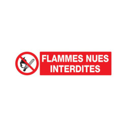 FLAMMES NUES INTERDITES...