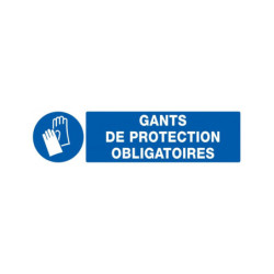 GANTS DE PROTECTION OBLIGATOIRES 200x52mm