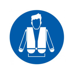 GILET DE SAUVETAGE OBLIGATOIRE D.180mm