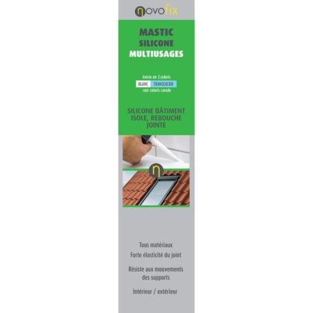 NOVOFIX Mastic silicone 280ML