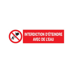 INTERDICTION D'ETEINDRE...