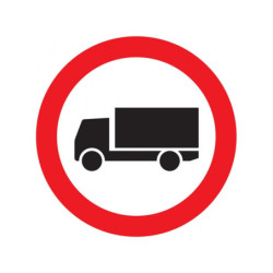 INTERDIT AUX POIDS LOURDS D.180mm