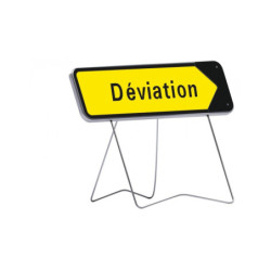 KD22a 1000X300 C1 DEVIATION FLECHE AMOVIBLE PIEDS LYONNAIS
