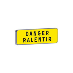 KM9 900 C2 jaune danger ralentir