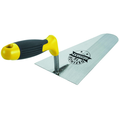 Truelle ronde acier "batiment"