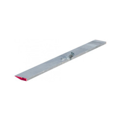 LISSEUR ALUMINIUM BISEAUTE 10X100CM