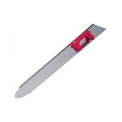 LISSEUSE DE CHAPE LEGER INOX 100CM CONVEXE SUPER PRO