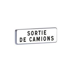 M9 700x200 C1 blanc sortie de camions