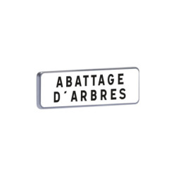 M9 700x200 C2 blanc abattage d'arbres