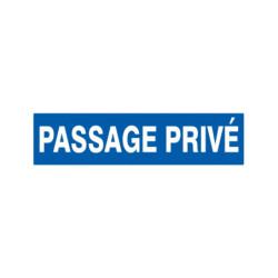 PASSAGE PRIVE 330x75mm