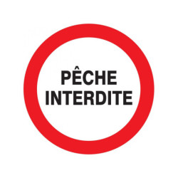 PECHE INTERDITE D.180mm