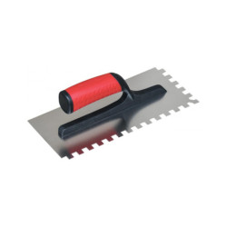 PLATOIR A COLLE INOX 28X12 MONTURE POLYAMIDE DENTS 6X6MM