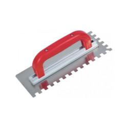 PLATOIR A COLLE INOX 28X12CM DENTS CARREES 12MM