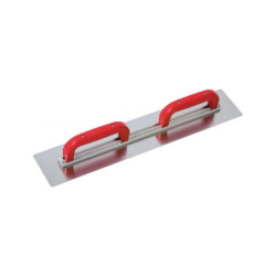 PLATOIR A LISSER INOX 60X11.5CM AVEC DEUX POIGNEES