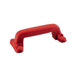 POIGNEE PLASTIQUE FERMEE ROUGE