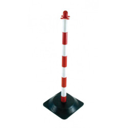POTEAU DE SUPPORT (H90CM) LEST (2,800KG) ROUGE/BLANC
