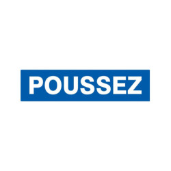 POUSSEZ 330x200mm