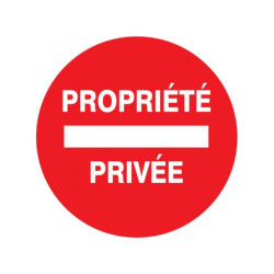 PROPRIETE PRIVEE D.180mm