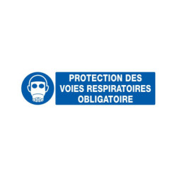 PROTECTION DES VOIES RESPIRATOIRES OBLIGAT. 200x52mm