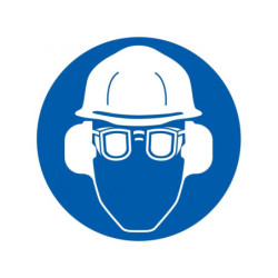 PROTECTION OBLIGATOIRE TETE/VUE/OUIE D.80mm